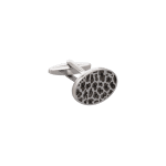 'The Wildling' Shades of Grey Leopard Print Cufflinks - Image 2
