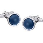 Spot It Navy Blue Cufflinks