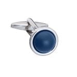 Spot It Navy Blue Cufflinks - Image 2